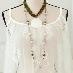 Sheer Boho Lace Cover-up/Tunic Top/Dress White